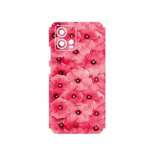 MAHOOT Pink_Flower Cover Sticker for Motorola Edge 30 Fusion