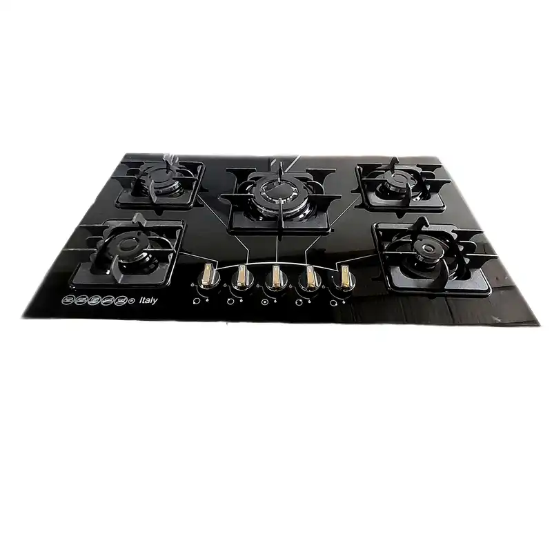 اجاق گاز 5 شعله هاکان مدل پنج شعله رومیزی توکار