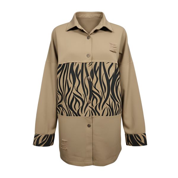 مانتو شومیزی زنانه مدل 112689