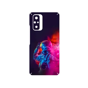 MAHOOT Smoke Rainbow Digital Art 1 Cover Sticker for Xiaomi Redmi Note 10 Pro Max