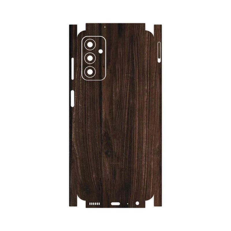 برچسب پوششی ماهوت مدل Dark_Walnut_Wood-FullSkin مناسب برای گوشی موبایل سامسونگ Galaxy F13