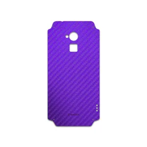 MAHOOT Purple-Fiber Cover Sticker for HTC One Max