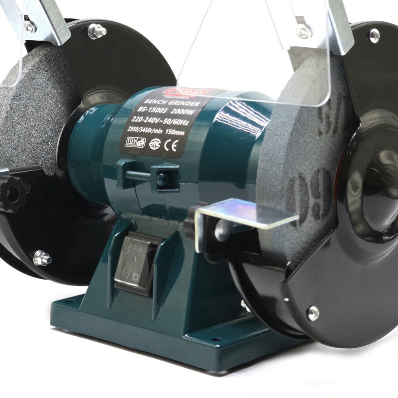 سنگ رومیزی برقی باس مدل 150 میلی متر سنگ رومیزی برقی باس مدل 150 میلی متر