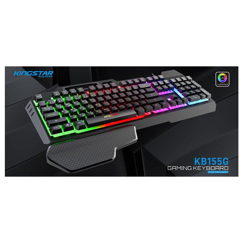 کیبورد مخصوص بازی کینگ استار مدل KB155G 1