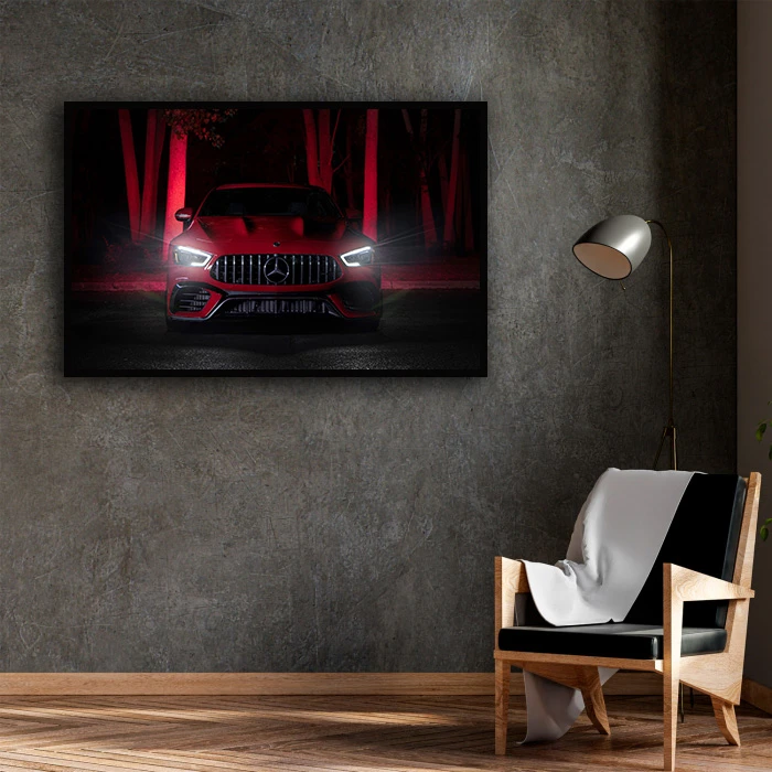 تابلو بکلیت طرح ماشین مرسدس بنز مدل B-D1689