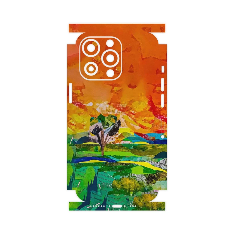 برچسب پوششی ماهوت مدل Collage of Painting-FullSkin مناسب برای گوشی موبایل اپل iphone 13 Pro