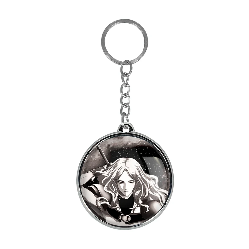 جاکلیدی خندالو طرح ترسا انیمه کلیمور مدل دوطرفه کد 3349733498