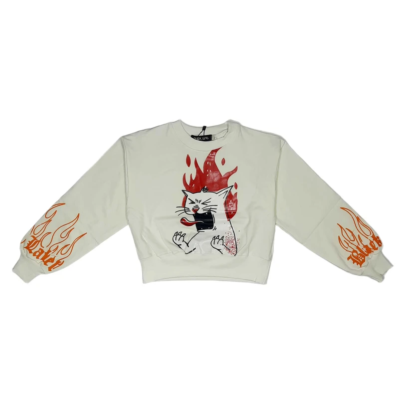 سویشرت دخترانه بلک لیبل
مدل گربه عصبانی آتشین