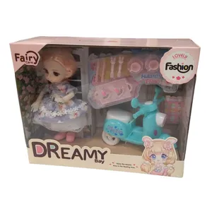 اسباب بازی طرح دختر چشم تیله ای مدل موتور سوار کد 15tedmt