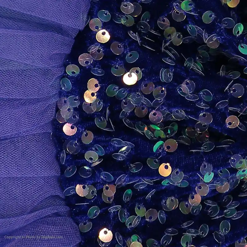 پیراهن دخترانه تیتیش مدل 2471418 رنگ سرمه ای