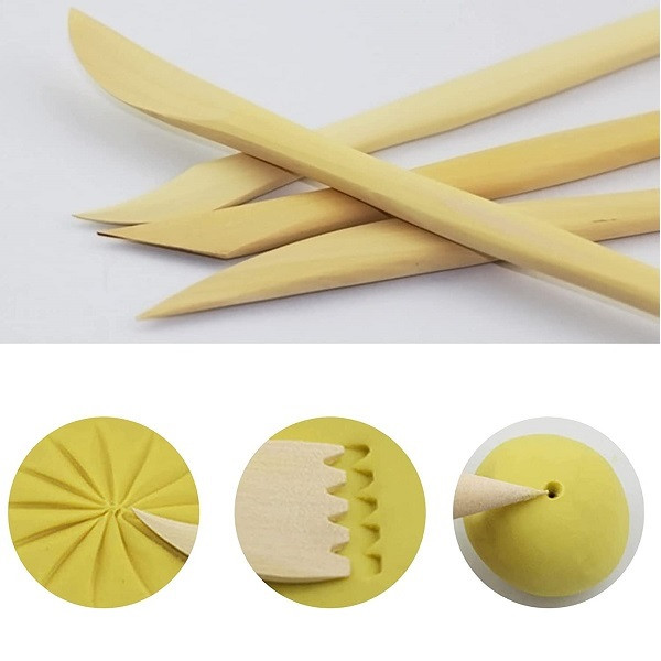 ابزار سفالگری به گز مدل آرت لاین مجموعه 8 عددی