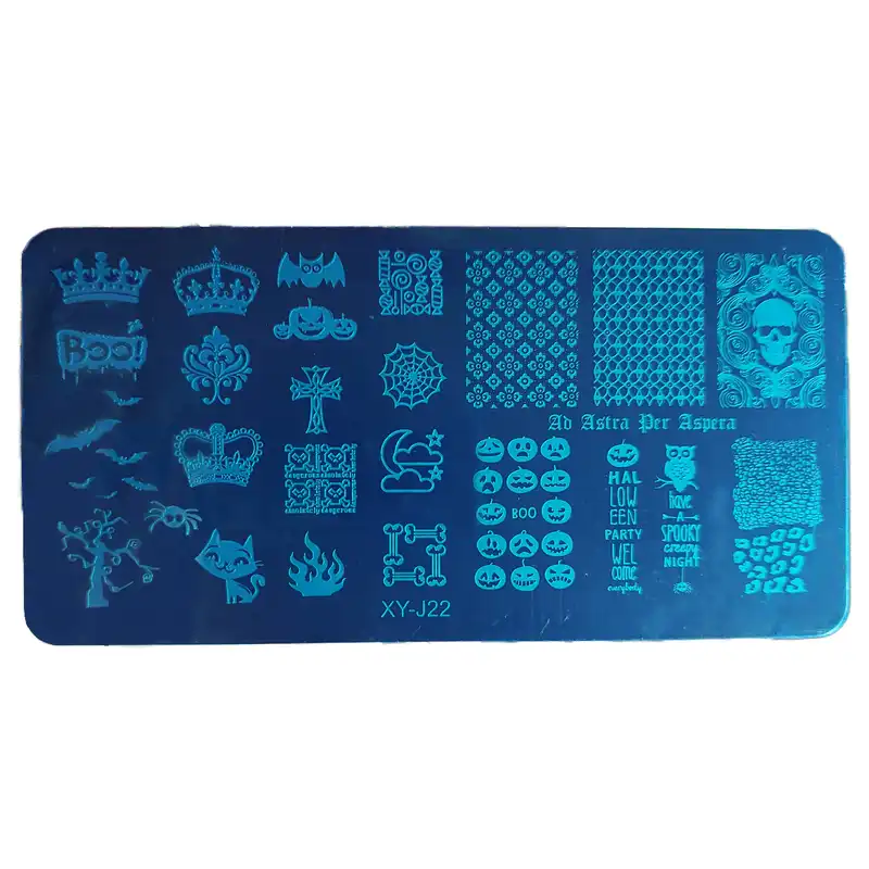 شابلون طراحی ناخن مدل XY-J22