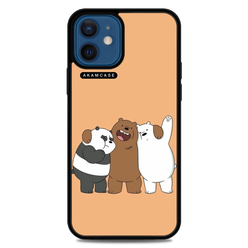 کاور آکام مدل AMCWA12M-BARE BEAR10 مناسب برای گوشی موبایل اپل iPhone 12 Mini