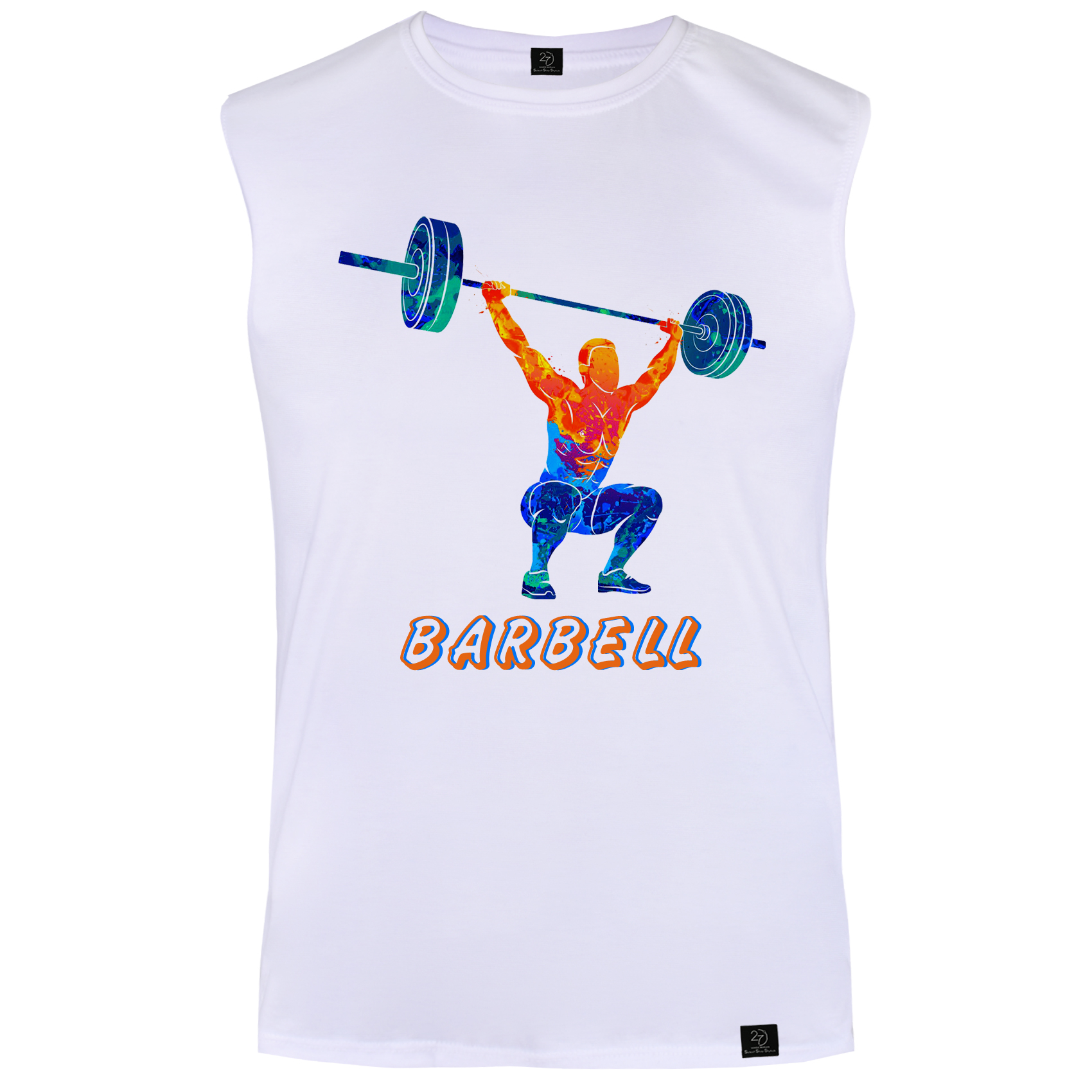 تاپ مردانه 27 طرح BARBELL کد J20