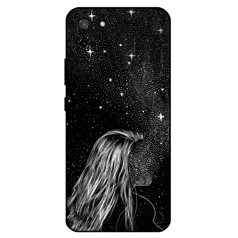 کاور مگافون طرح دخترانه مدل 8264 مناسب برای گوشی موبایل ریلمی C11 2020