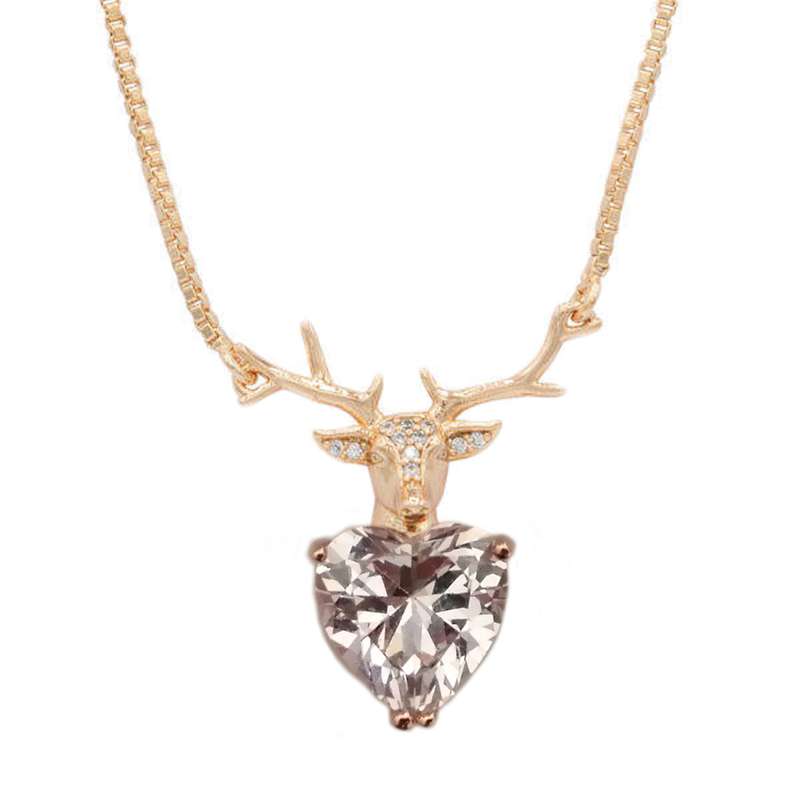 گردنبند زنانه ژوپینگ مدل گوزن XP27088