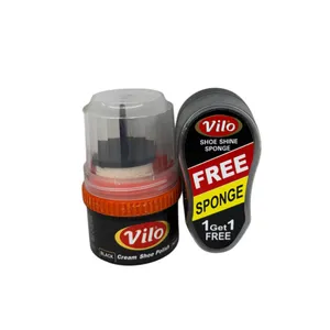 واکس براق کننده کفش ویلو مدل BRG 243 به همراه اسفنج