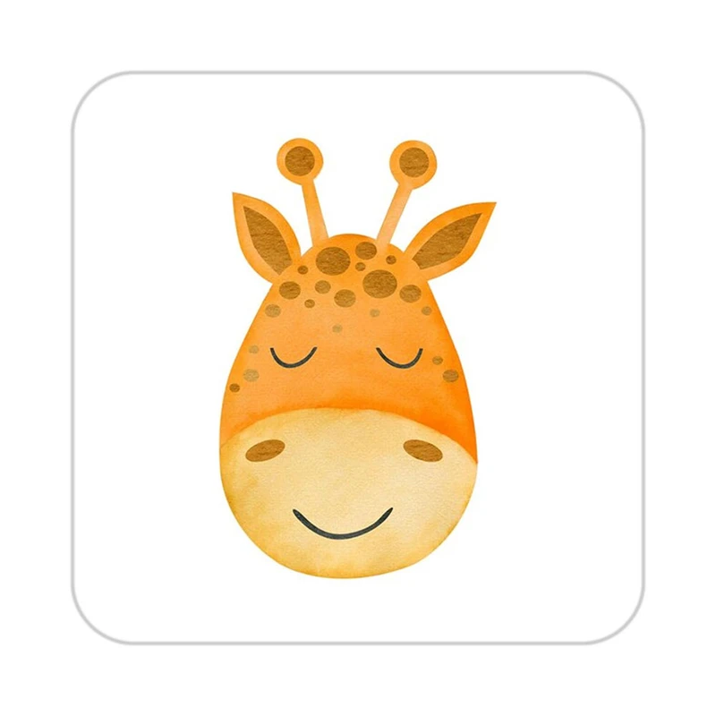 زیر لیوانی کاکتی طرح حیوانات کارتونی مدل mp28824