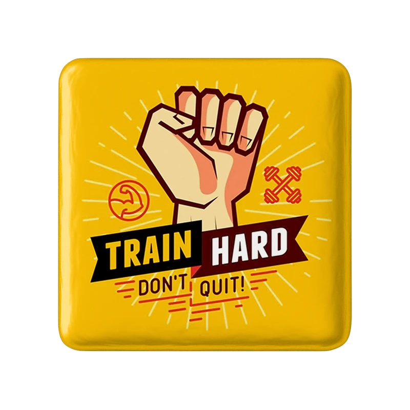 مگنت خندالو مدل Train Hard کد 10042
