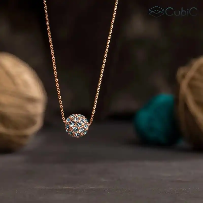 گردنبند زنانه کوبیک مدل QN-۷۹۶۱۲