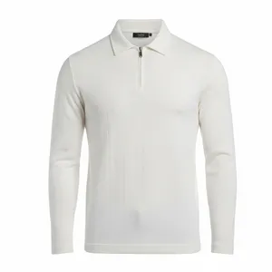 پلیور یقه برگردان مردانه مدل MB44