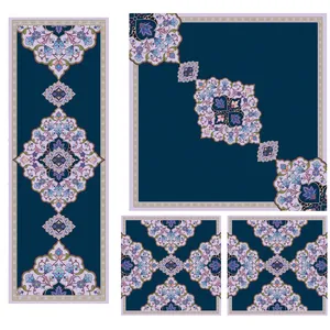 ست رومیزی 4 تکه شمسه نگار مدل SETU6A