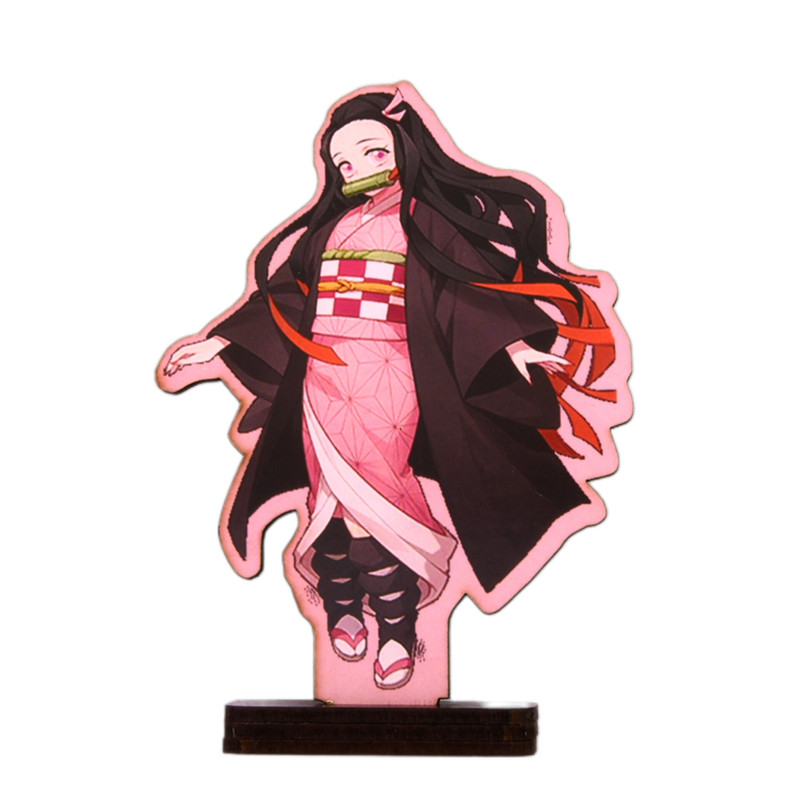 استند رومیزی تزینی طرح انیمه demon slayer مدل nezuko کد 002