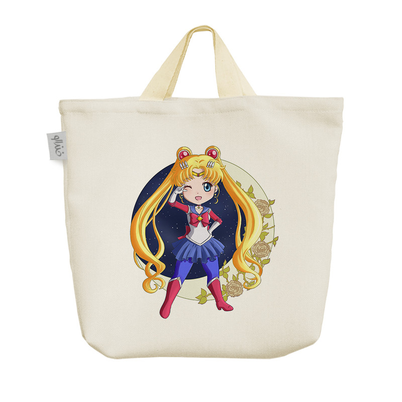 ساک خرید خندالو مدل اوساگی تسوکینو انیمه سیلور مون کد 1432