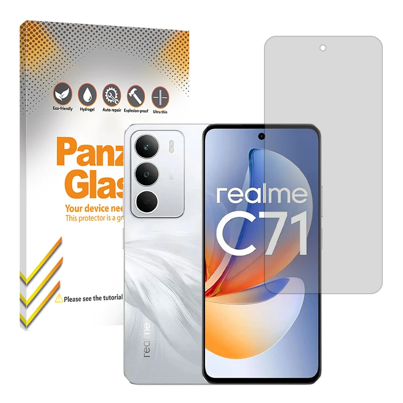 محافظ صفحه نمایش مات پنزر گلس مدل Resistant مناسب برای گوشی موبایل ریلمی C71