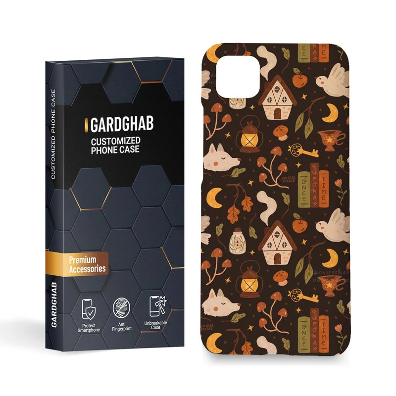 کاور گارد قاب مدل دخترانه مناسب برای گوشی موبایل شیائومی Poco C3