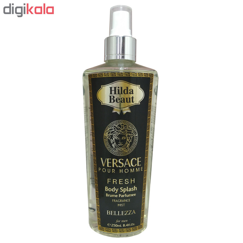 بادی اسپلش هیلدا بیوت مدل VERSACE POUR HOMME حجم 250 میلی لیتر بادی اسپلش هیلدا بیوت مدل VERSACE POUR HOMME حجم 250 میلی لیتر