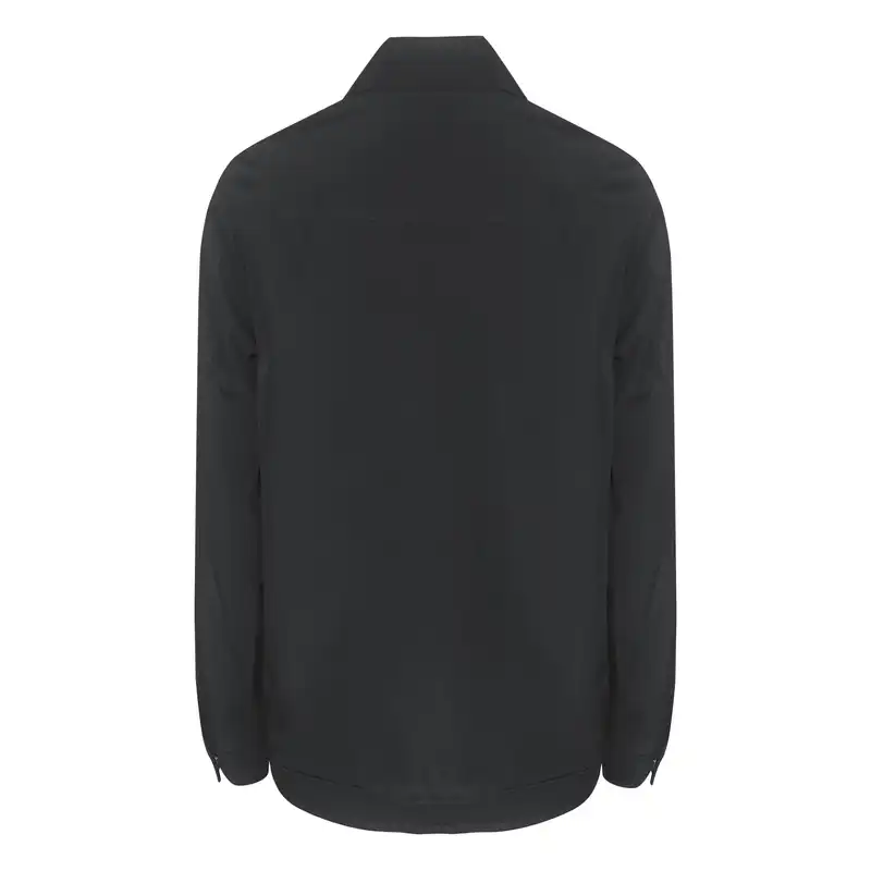 کاپشن بهاره مردانه مدل یقه دار رنگ مشکی