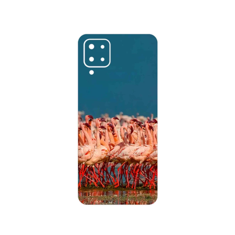 برچسب پوششی ماهوت مدل Flamingo مناسب برای گوشی موبایل سامسونگ Galaxy M12