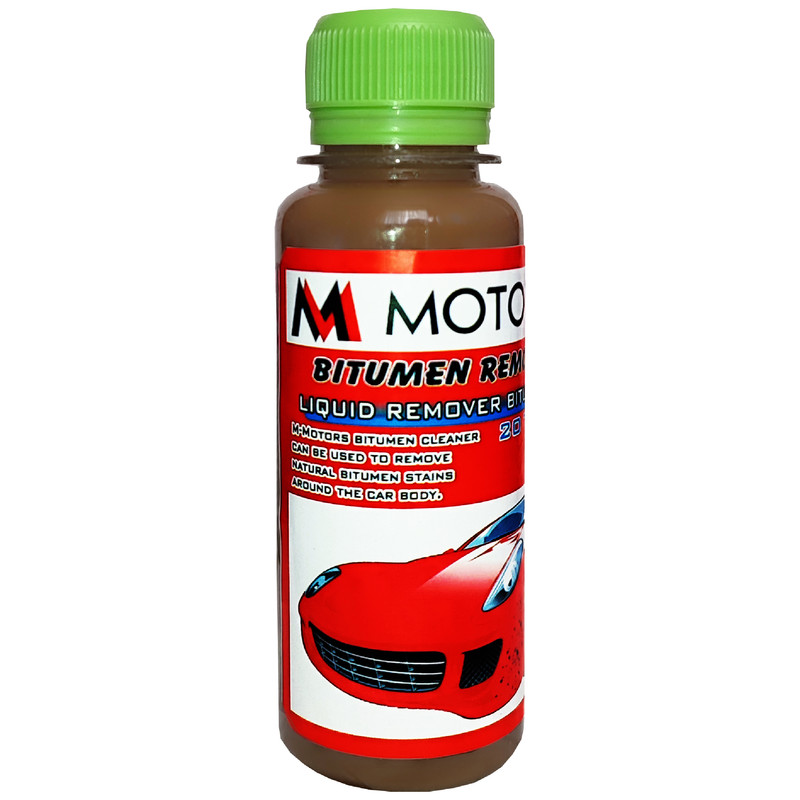 مایع قیر پاک کن بدنه خودرو ام موتورز مدل EC2002 حجم 120 میلی لیتر