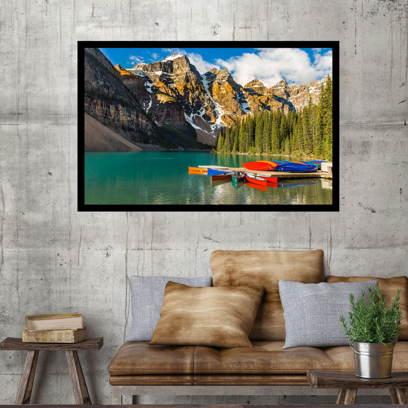 تابلو نوری بکلیت طرح دریاچه مورین مدل B-MO1470