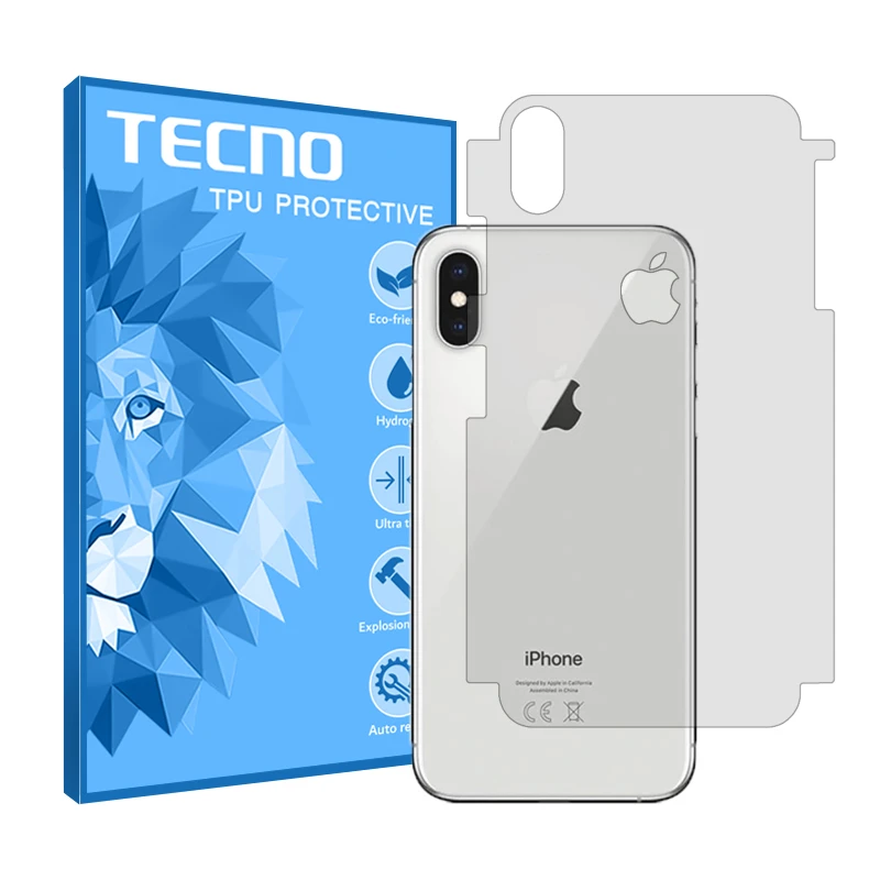 محافظ پشت گوشی شفاف تکنو مدل HyGEL مناسب برای گوشی موبایل اپل iPhone XS Max