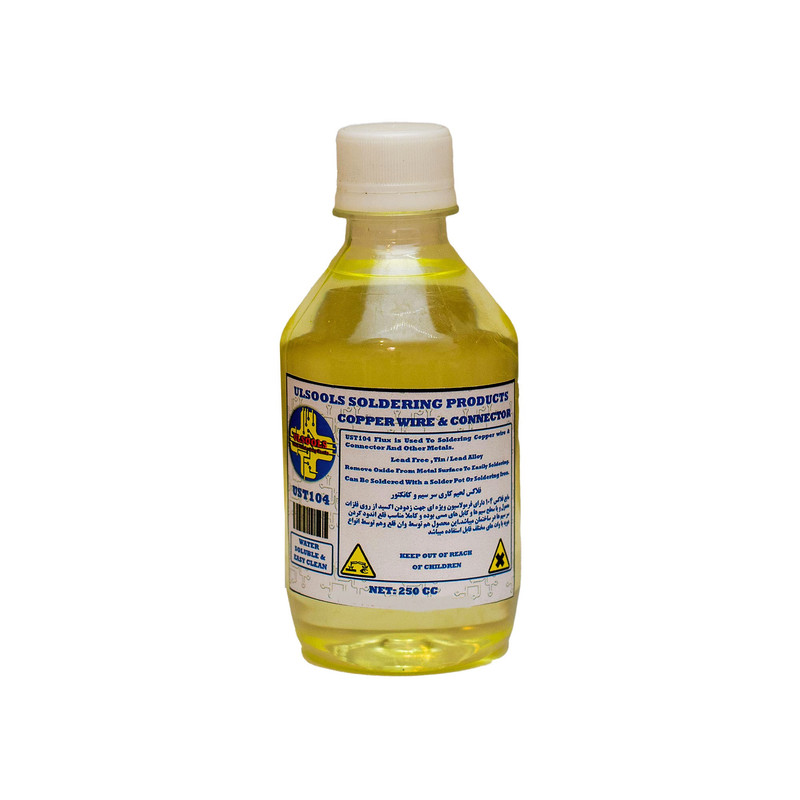 مایع فلاکس اولسولز مدل copperwire کد ust104 حجم 250 میلی لیتر