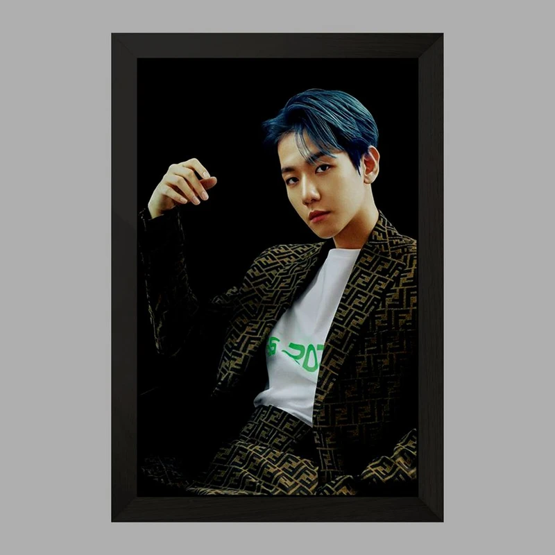 تابلو خندالو مدل بکهیون گروه اکسو EXO  کد 13617