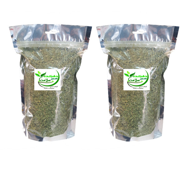 سبزی خشک جعفری دهکده سبز سلامت - 600 گرم بسته 2 عددی