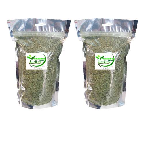 سبزی خشک قورمه سبزی دهکده سبز سلامت - 600 گرم بسته 2 عددی