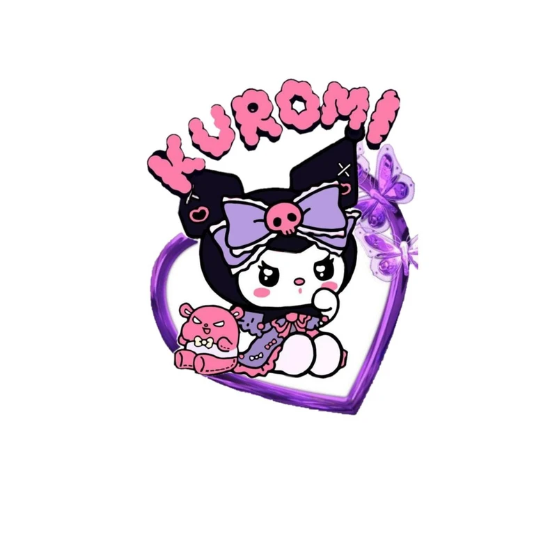 استیکر پارچه و لباس پاد آفرین مدل کارتونی کورومی کد 291