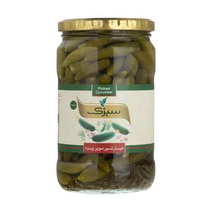 خیارشور سوپر ویژه سبزک - 670 گرم  
