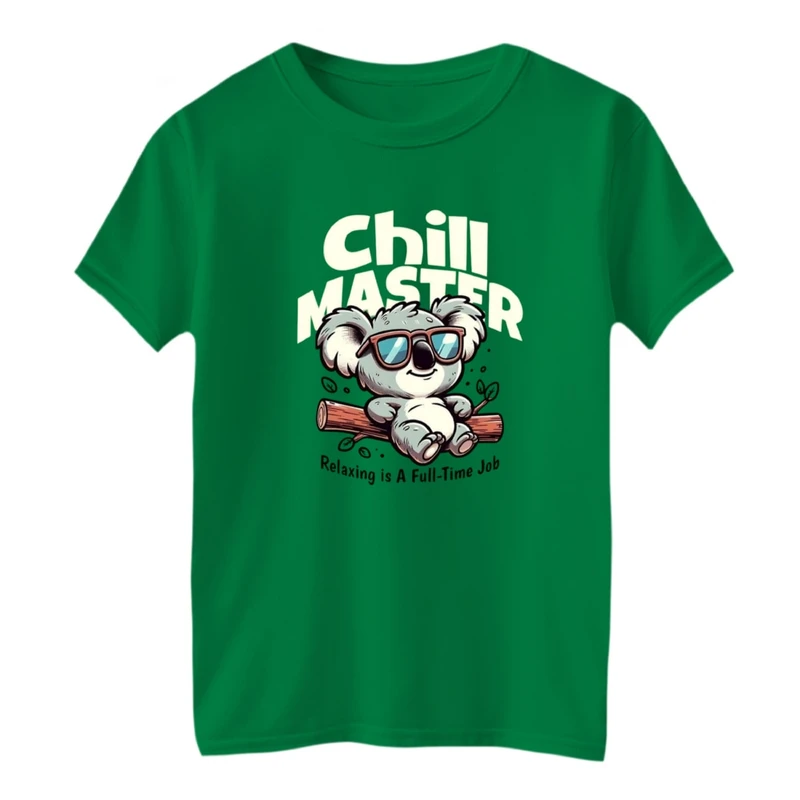 تی شرت آستین کوتاه بچگانه مدل کوالا و درخت