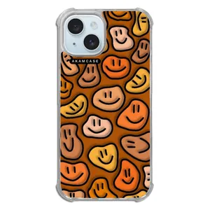 AKAM AMCWTA15-HAPPY FACE11 Cover For Apple iPhone 15