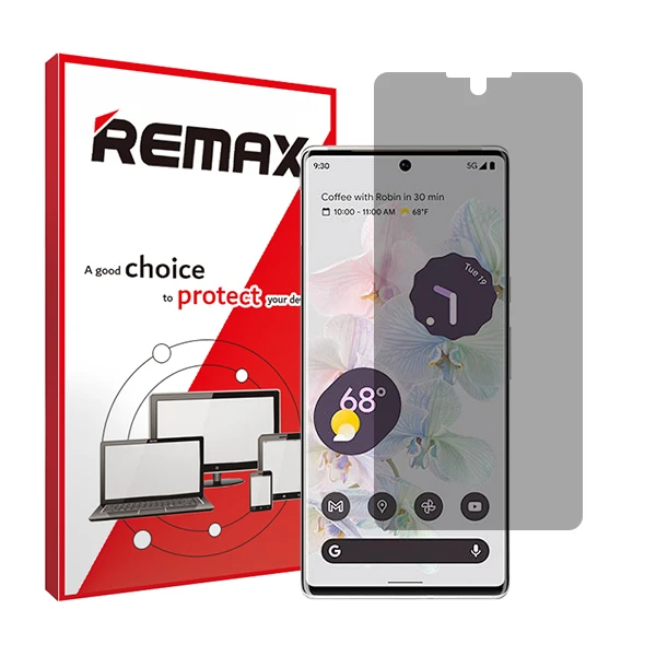 محافظ صفحه نمایش حریم شخصی ریمکس مدل HYPRV مناسب برای گوشی موبایل گوگل Pixel 6 Pro