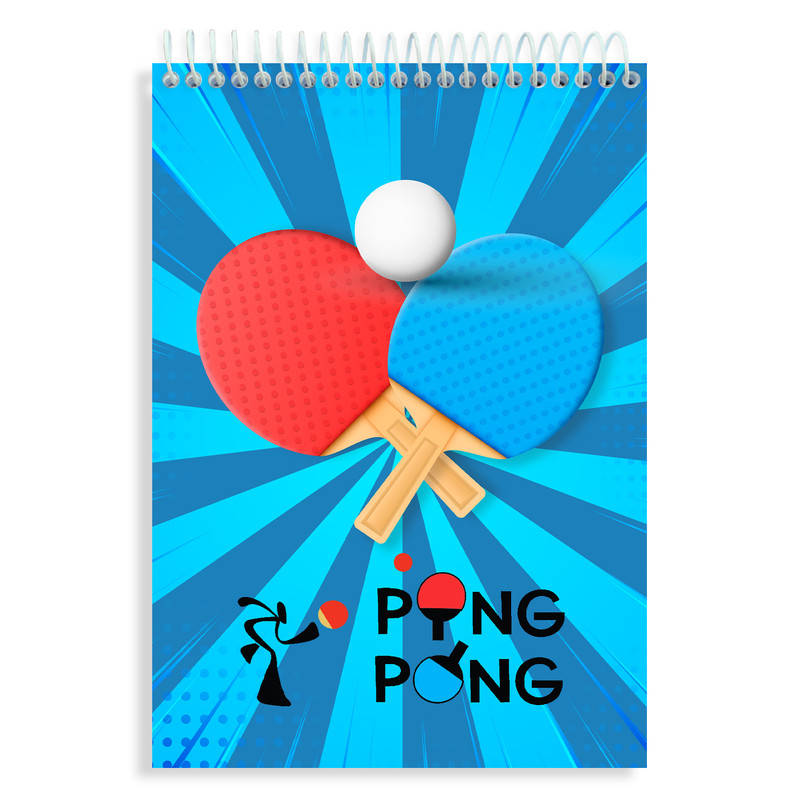  دفتر نقاشی 60 برگ مدل پینگ پنگ کد N270 