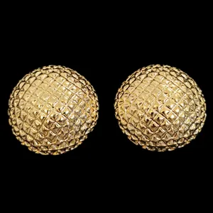 گوشواره میخی زنانه مدل دکمه ای مجلسی