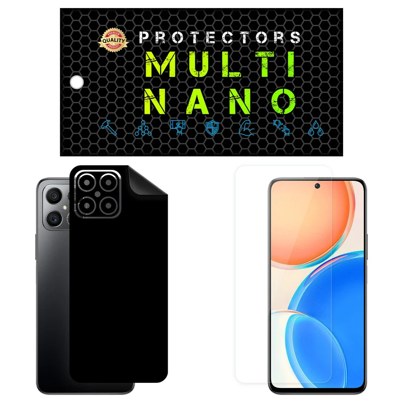 محافظ صفحه نمایش مولتی نانو مدل X-SFM مناسب برای گوشی موبایل آنر X8 به همراه برچسب پوششی