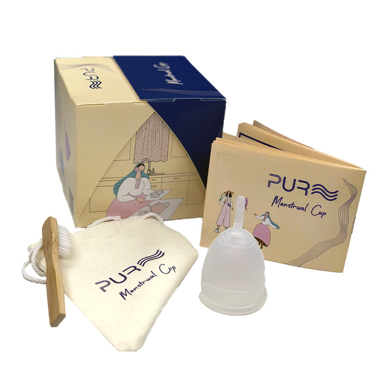 کاپ قاعدگی پیور مدل ساقه ای سایز بزرگ