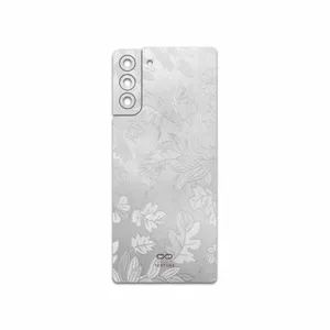 MAHOOT Silver-Wildflower Cover Sticker for Samsung Galaxy S21 Plus 5G